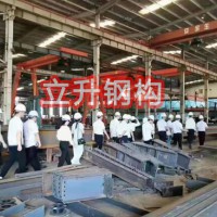 战略合作企业考察生产车间