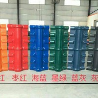 特丽浓树脂瓦：砖红 枣红 海蓝 墨绿 蓝灰 灰色