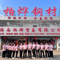 海南柏烨钢材2024员工合影