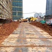 海口铺路钢板出租
